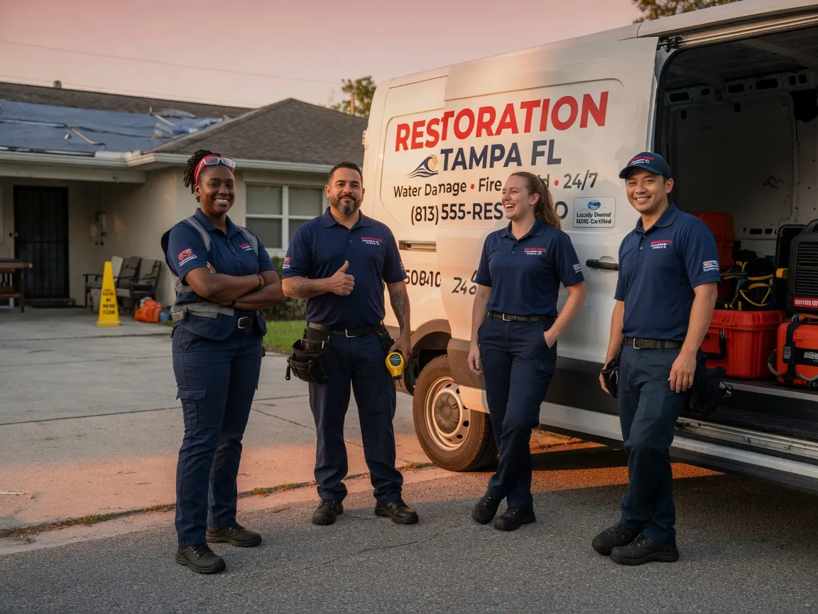 Water Damage Restoration company in Plano, TX